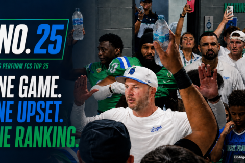 One game, one upset, one ranking; UWF enters FCS Top 25 at No. 25